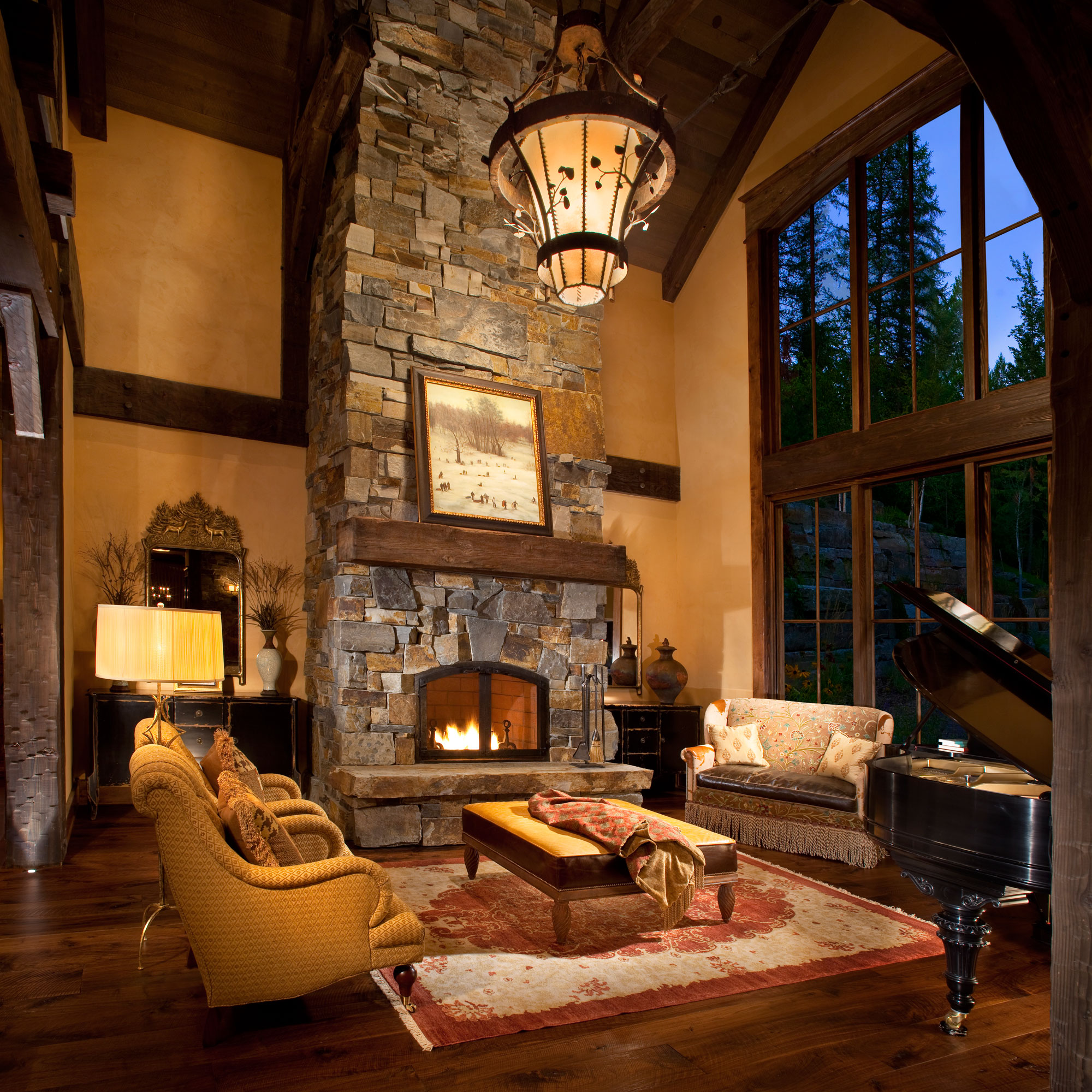 Fireplaces - Montana Rockworks