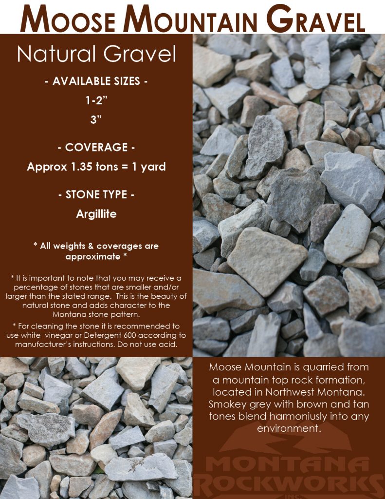 MOOSE MTN GRAVEL SPEC Montana Rockworks
