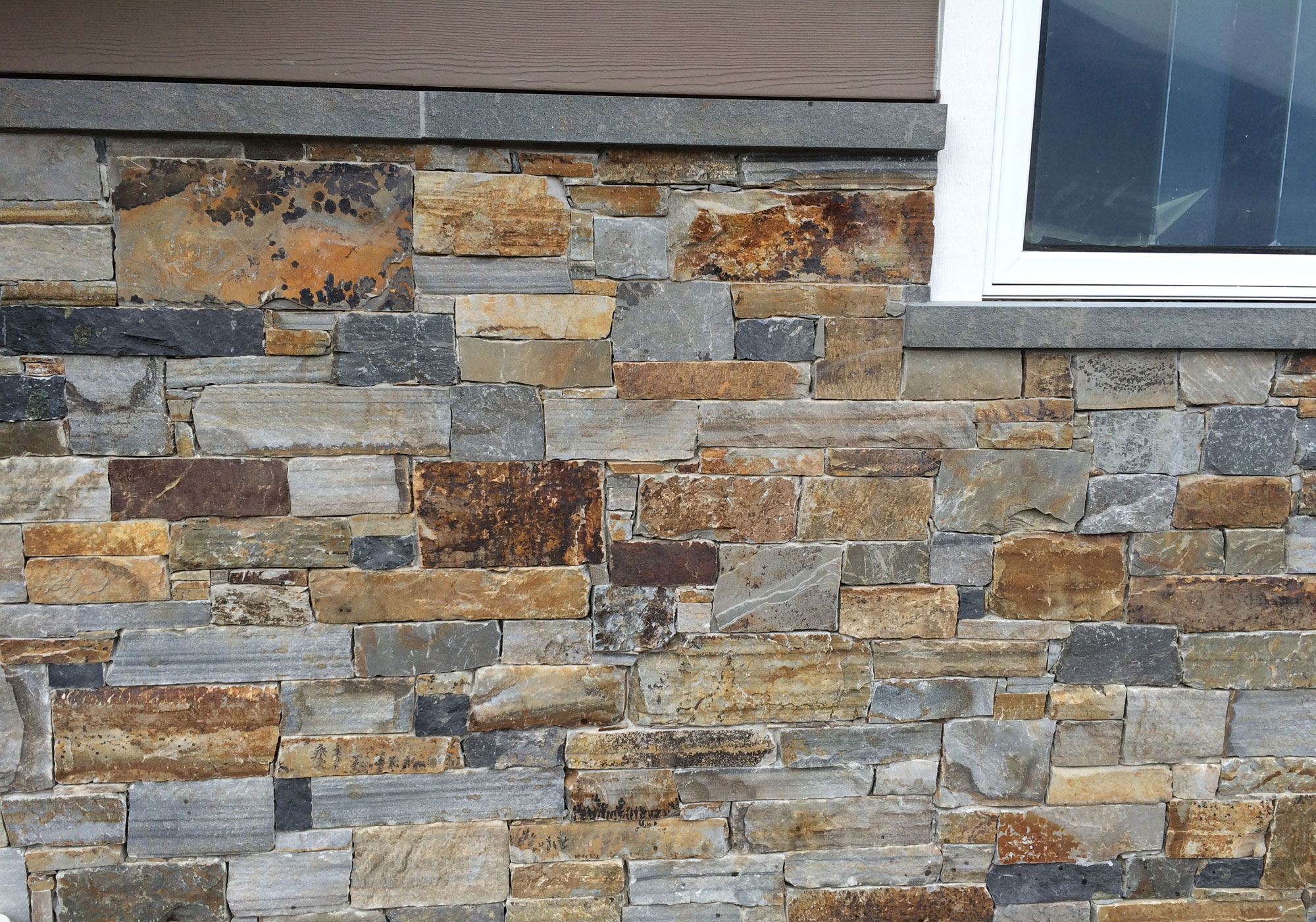 Autumn Gold Ledge Thin Veneer Montana Rockworks 3512